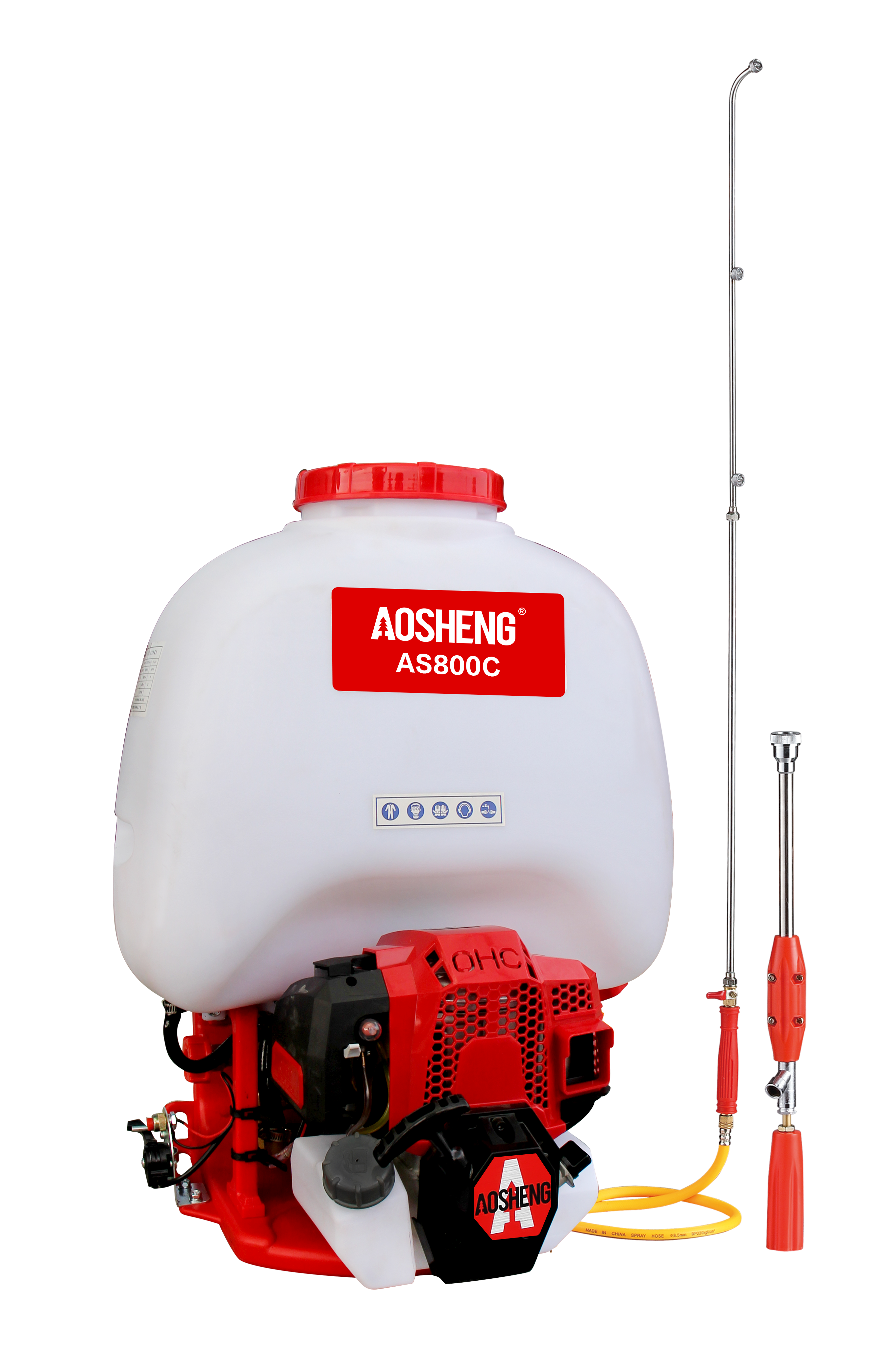 Benzine-spuittoestellen zijn er in verschillende maten en uitvoeringen